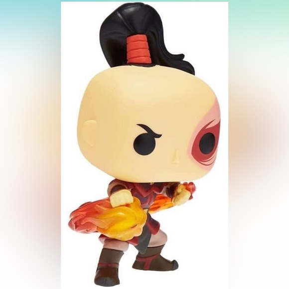 NIB Funko Pop Avatar Prince Zuko! Figure Vinyl 3 3/4” comes in display box #538 - Picture 4 of 5